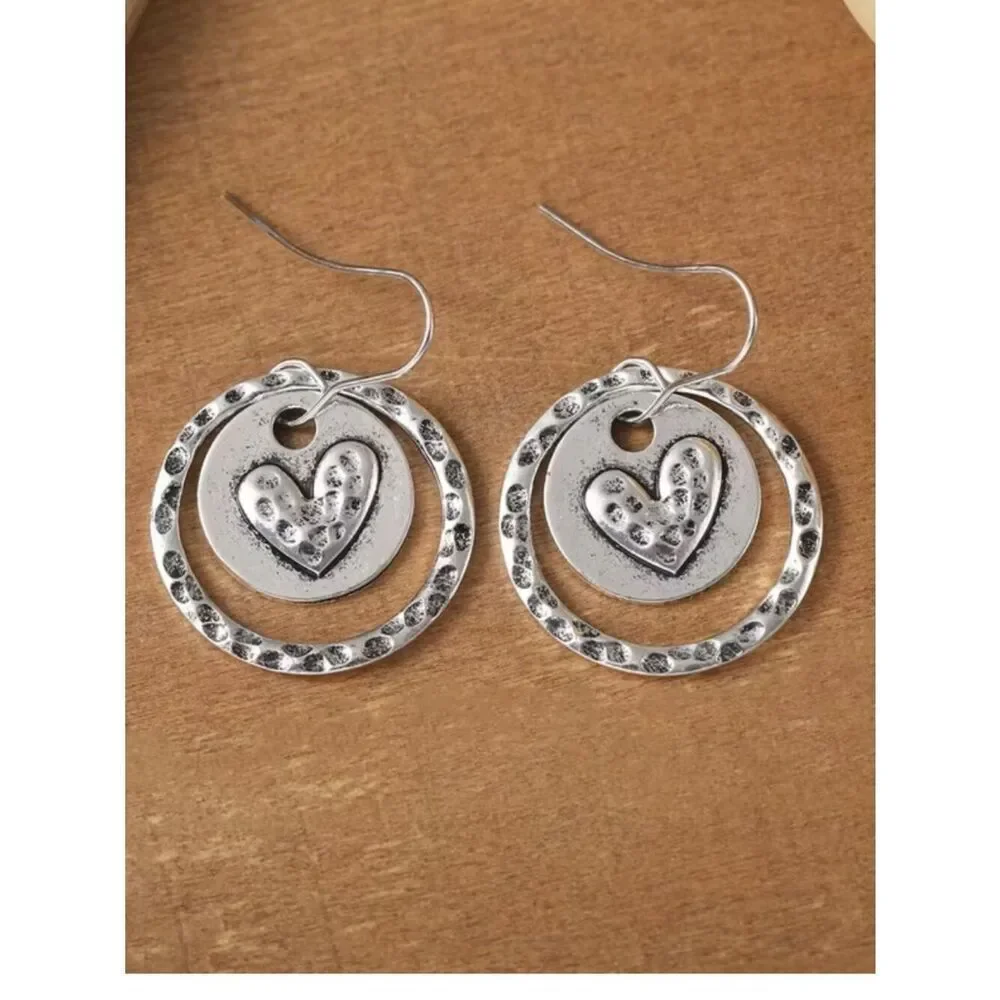 N/A hammered hoops